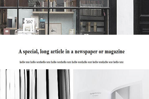 fasade du librairie blan et noir